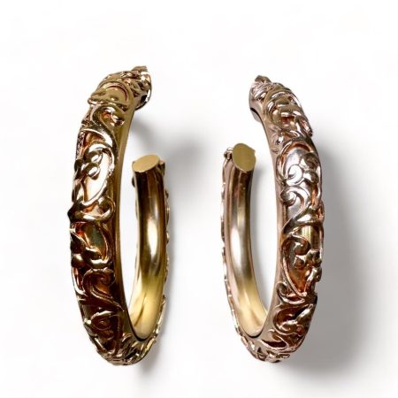 Alta Bigiotteria Fiorentina 14k Gold Plated earrings Ref. Rihanna